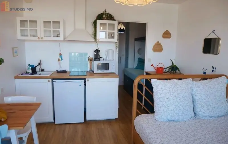 Studio 21m² Quiberon - Face port Haliguen - Photo 9