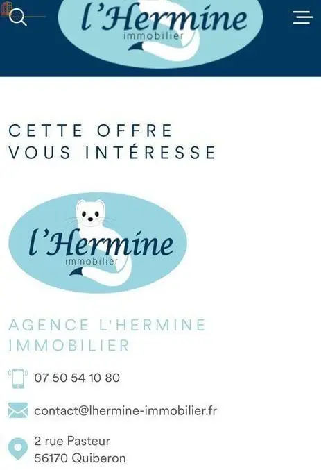 Studio 25m² Quiberon - Bord de mer, lumineux - Photo 1