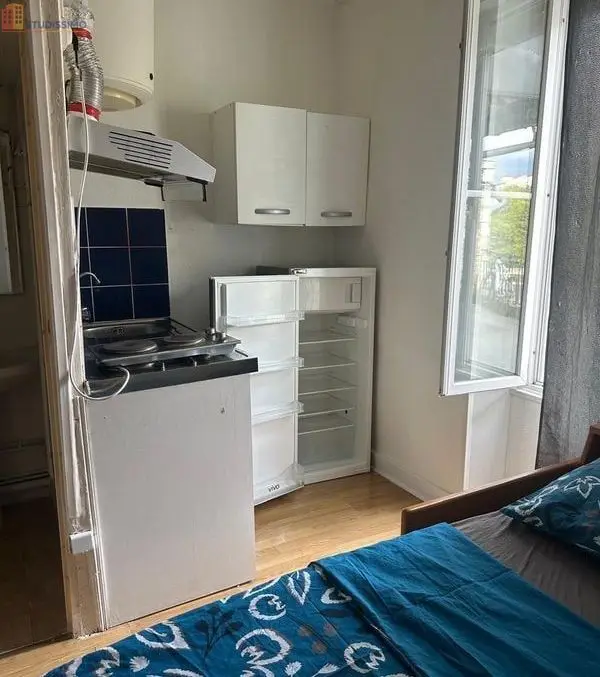 Studio meublé 17m² Niort 79000 - Meublé, DPE D - Photo 3