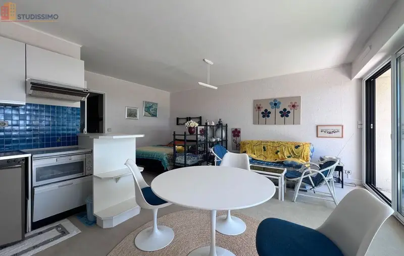Studio 31m² Carnac - Vue océan, rez-de-jardin - Photo 2