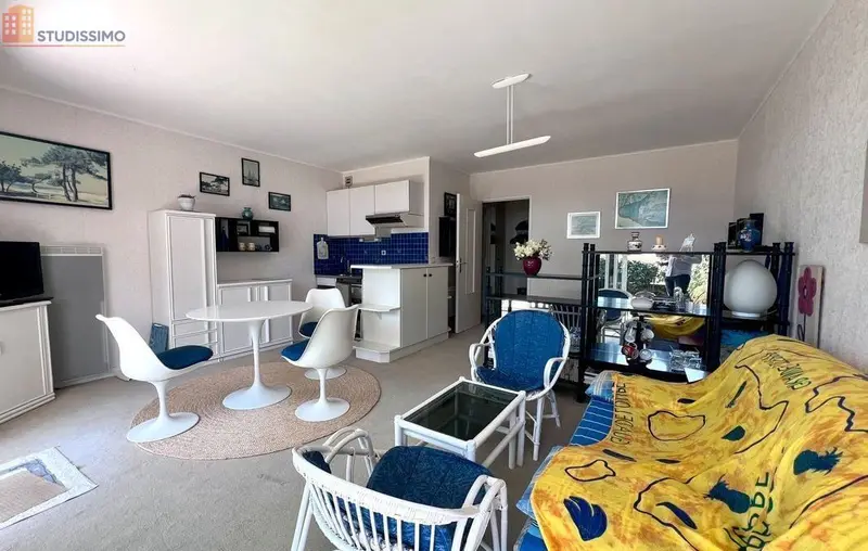 Studio 31m² Carnac - Vue océan, rez-de-jardin - Photo 1