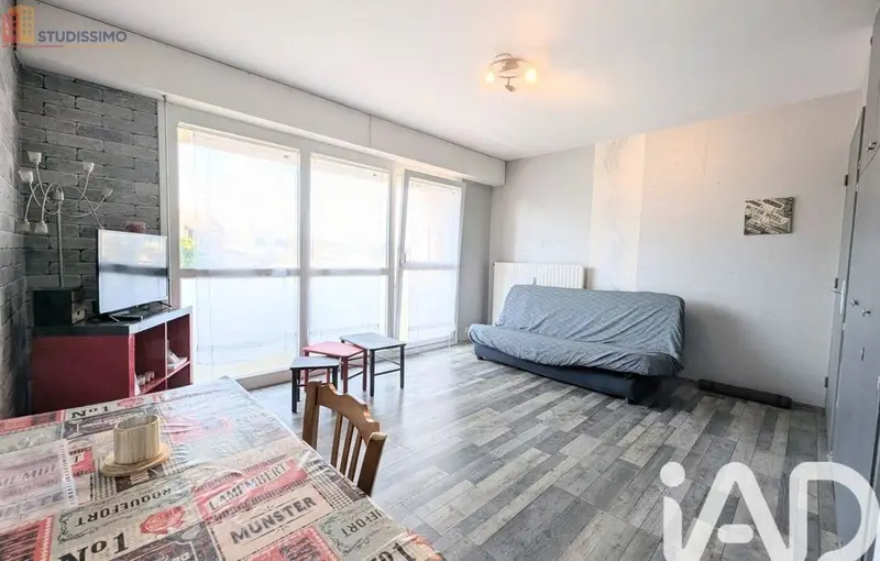 Studio 26m² Metz centre - DPE C, 3e étage - Photo 2
