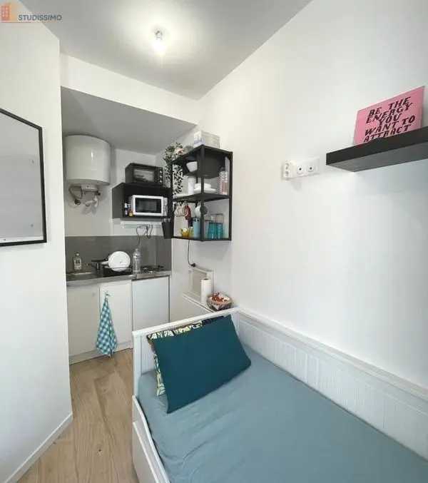 Studio meublé 16m² Amiens 80000 - Meublé, DPE D - Photo 3