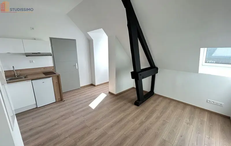 Studio meublé 18m² Amiens 80000 - Meublé, DPE C - Photo 2
