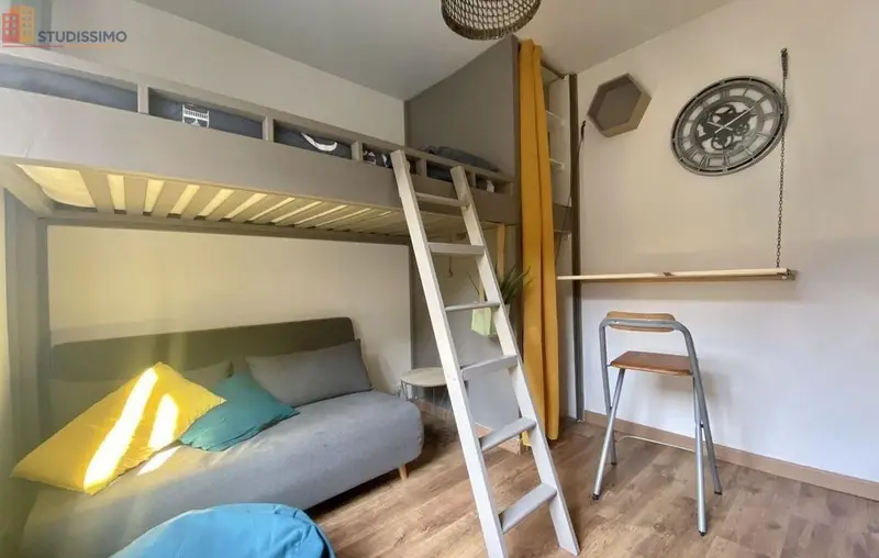 Studio meublé 13m² Amiens centre - Meublé, 1er étage - Photo 1