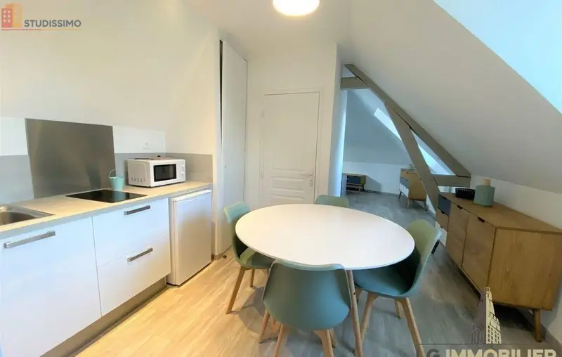 Studio meublé 19m² Amiens 80000 - Meublé, 1 pièce - Photo 5