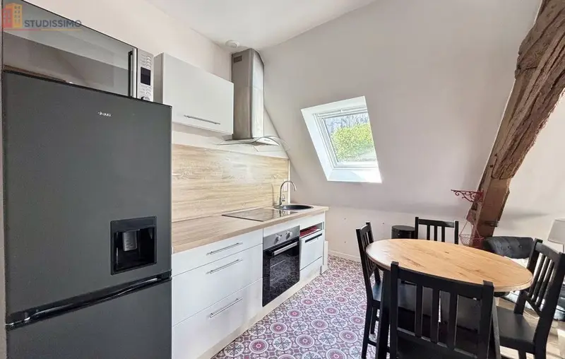 Studio meublé 31m² Amiens - Duplex, 3e étage - Photo 7