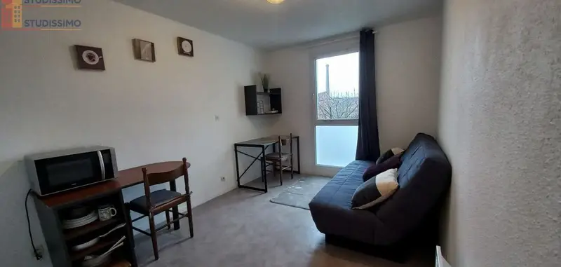 Studio meublé 18m² Amiens centre - Lumineux, proche commerces - Photo 2