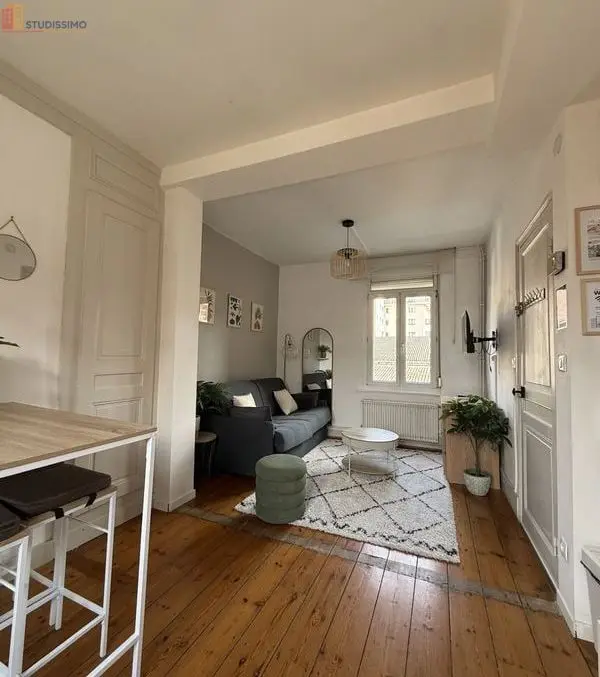 Studio meublé 18m² Amiens 80000 - Meublé, DPE D - Photo 5