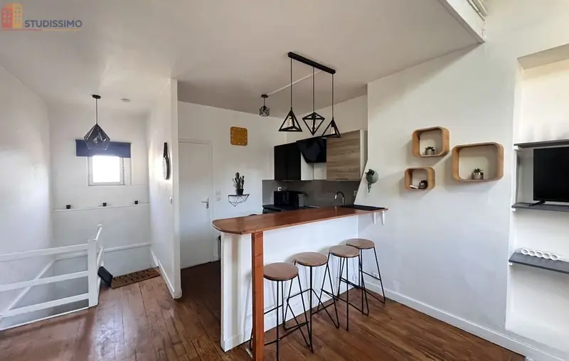 Studio 28m² Amiens - Meublé, 3e étage - Photo 11