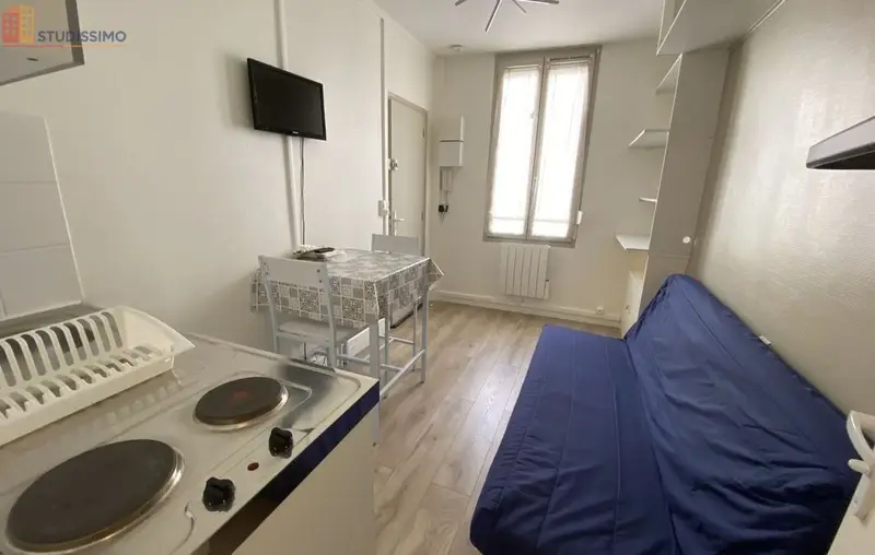 Studio meublé 12m² Amiens 80000 - Meublé, DPE C - Photo 1