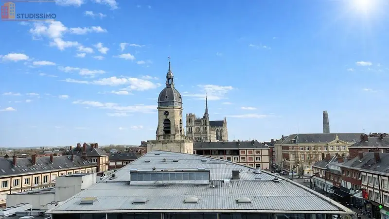 Studio meublé 26m² Amiens centre - Lumineux, dernier étage - Photo 8
