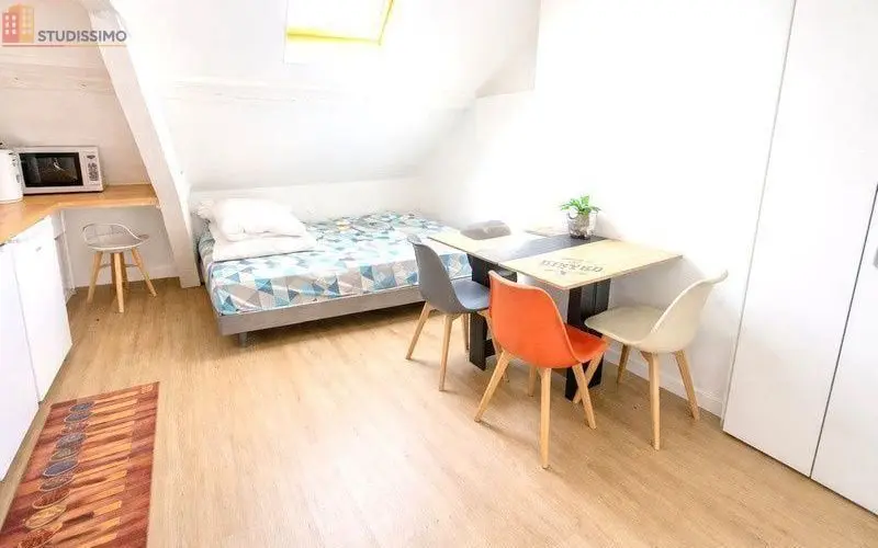 Studio meublé 11m² Amiens centre - Meublé, 2e étage - Photo 2