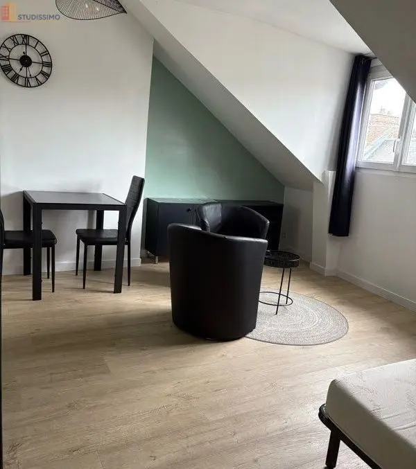 Studio meublé 20m² Amiens - Équipé, lumineux - Photo 2