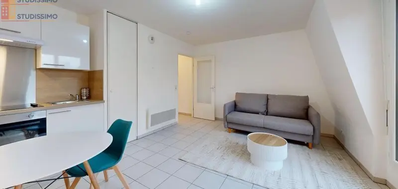 Studio meublé 29m² Amiens - Lumineux, dernier étage - Photo 4