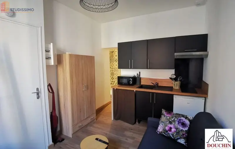 Studio meublé 13m² Amiens centre - Meublé, DPE D - Photo 4