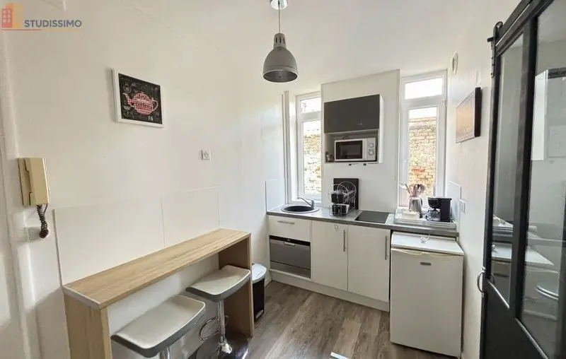 Studio 31m² Amiens - Meublé, DPE C - Photo 12