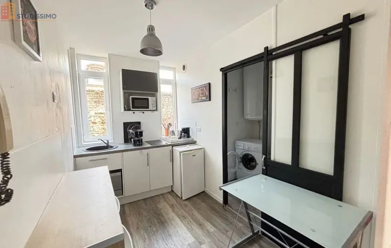 Studio 31m² Amiens - Meublé, DPE C - Photo 8