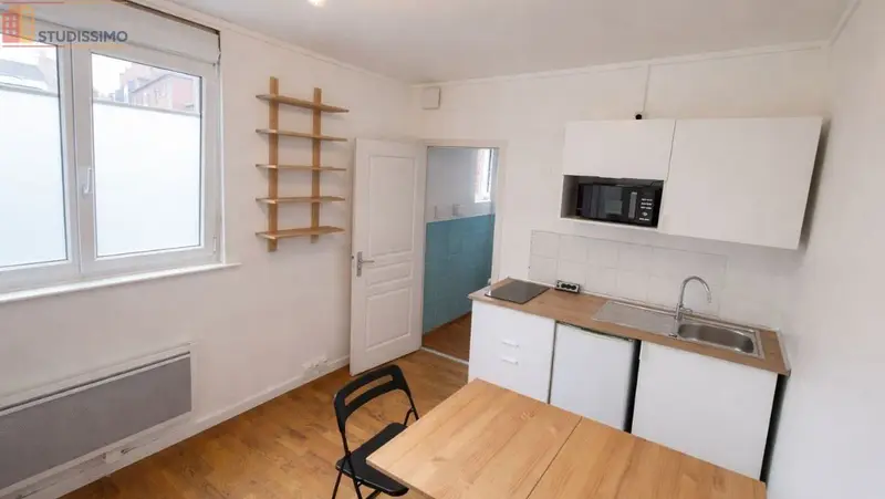 Studio 15m² Amiens centre - Meublé, proche Coliséum - Photo 4