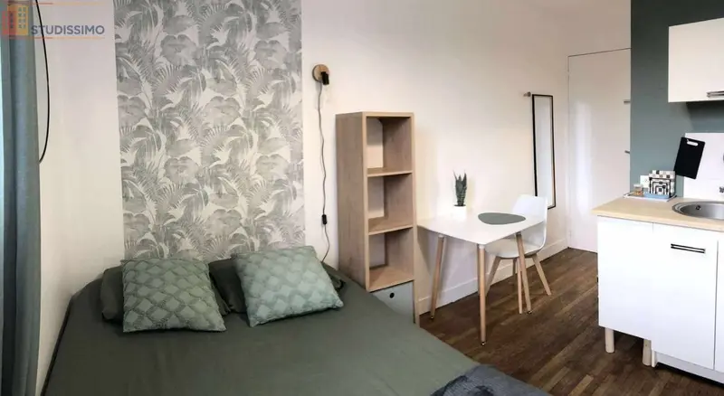 Studio meublé 13m² Amiens centre - Sécurité, charges incluses - Photo 3
