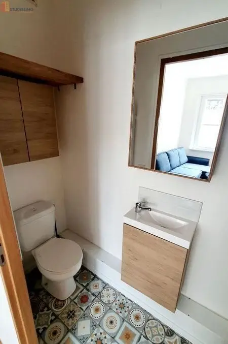 Studio meublé 18m² Amiens - Meublé, DPE D - Photo 2