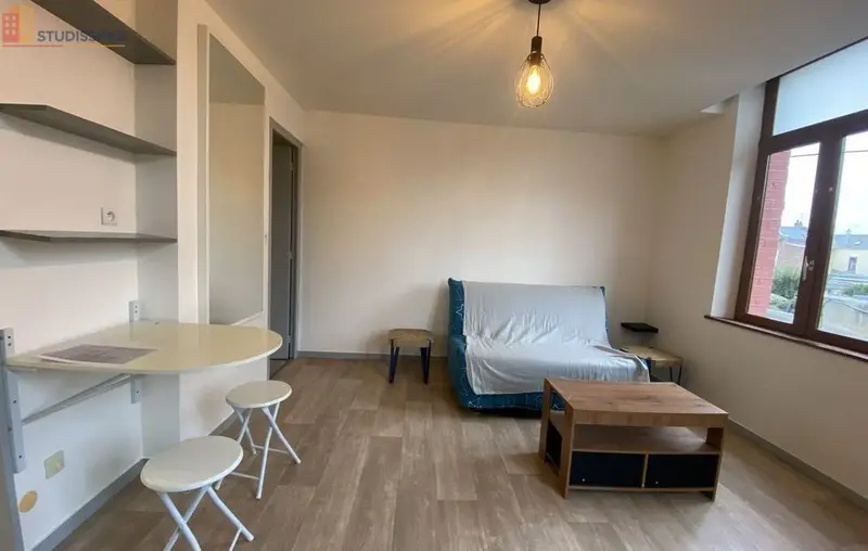 Studio meublé 21m² Amiens 80090 - Meublé, 1er étage - Photo 7