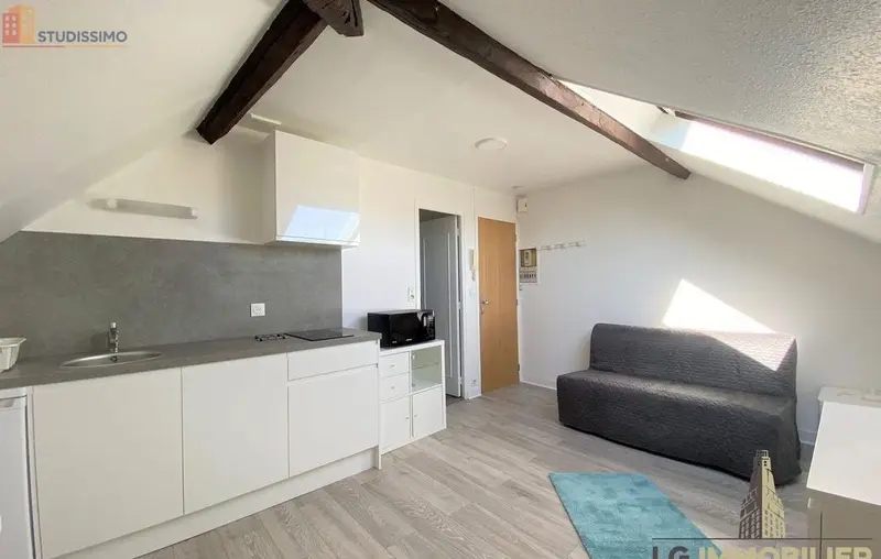 Studio meublé 12m² Amiens centre - Meublé, DPE D - Photo 5