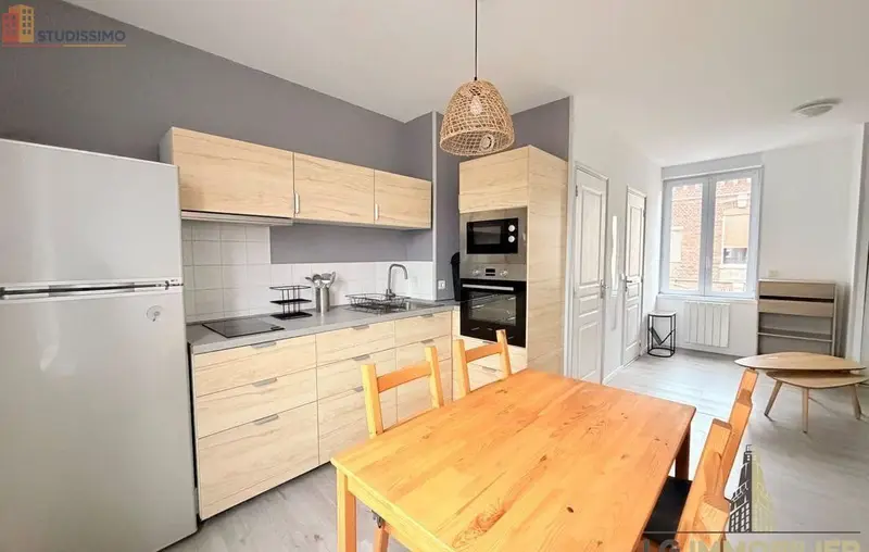Studio meublé 21m² Amiens - Meublé, lumineux - Photo 4