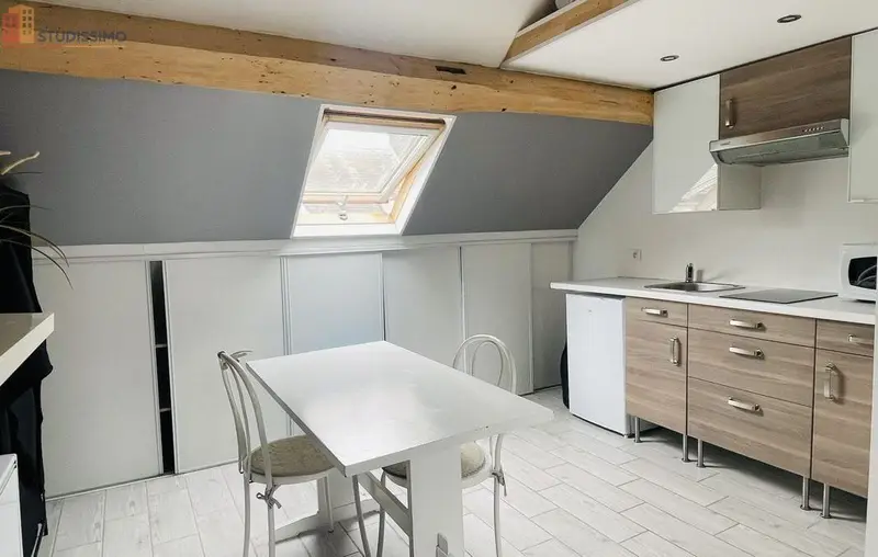 Studio meublé 12m² Amiens centre - Meublé, DPE D - Photo 5
