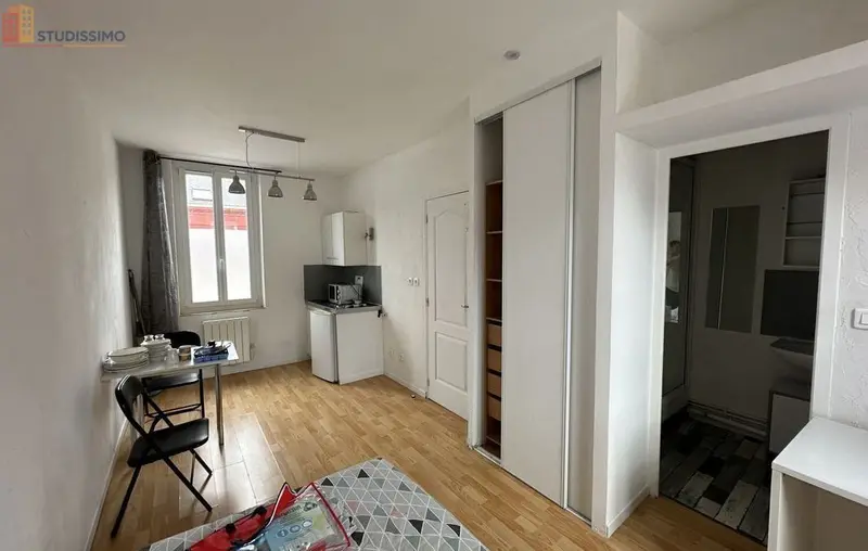 Studio meublé 20m² Amiens 80000 - Meublé, DPE D - Photo 15