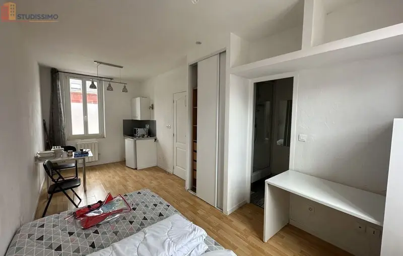 Studio meublé 20m² Amiens 80000 - Meublé, DPE D - Photo 10