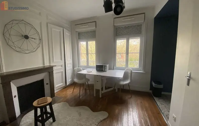 Studio meublé 17m² Amiens centre - Meublé, 2e étage - Photo 2