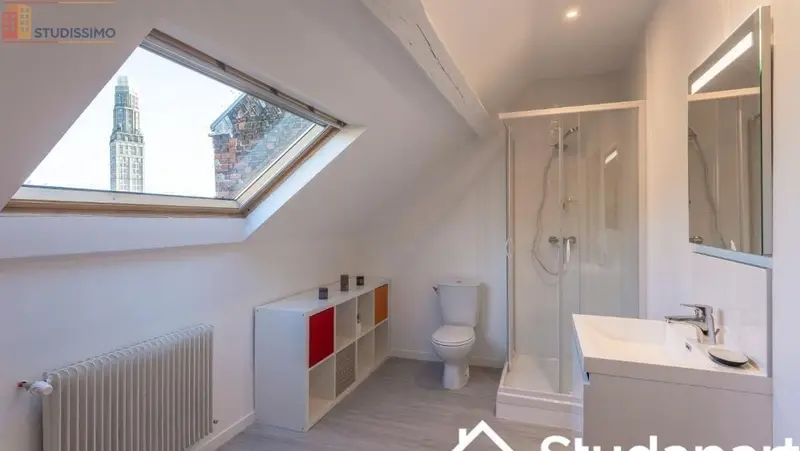 Studio meublé 14m² Amiens centre - Lumineux - Photo 4