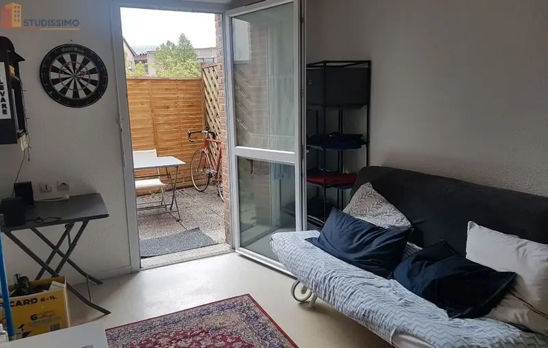 Studio 18m² Amiens - Terrasse, lumineux - Photo 4