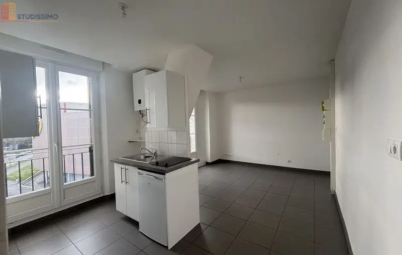 Studio 21m² Amiens centre - Étage élevé, lumineux - Photo 2