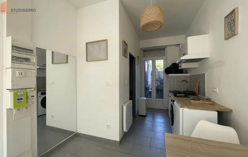 Studio meublé 23m² Amiens 80000 - Meublé, DPE D - Photo 8