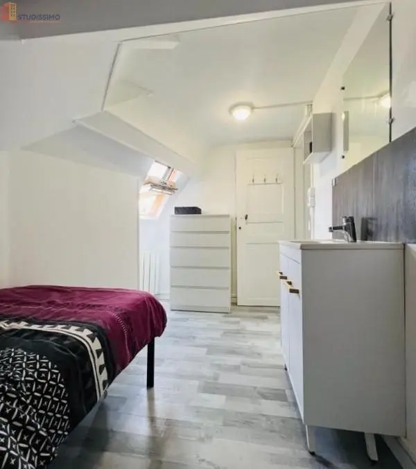 Studio meublé 17m² Amiens - Meublé, DPE A - Photo 1