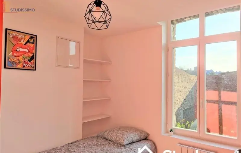 Studio meublé 12m² Amiens 80090 - Meublé, DPE C - Photo 3