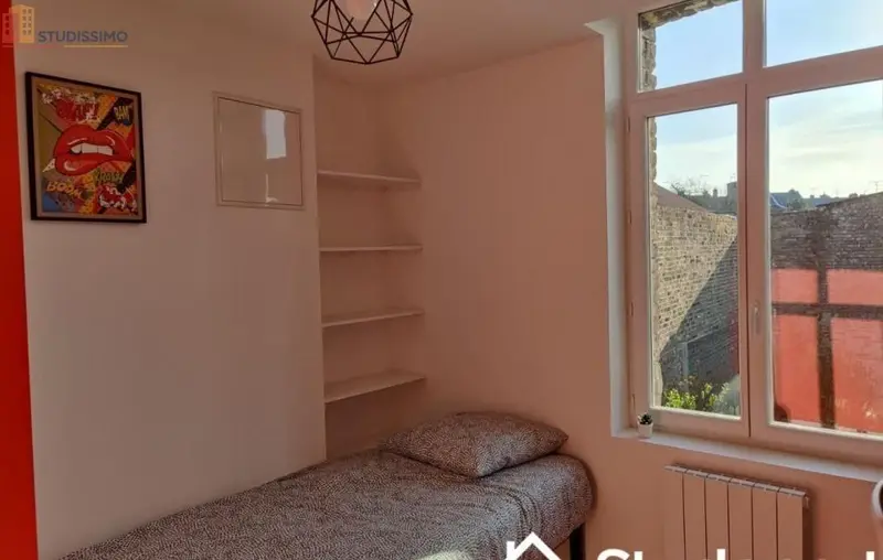 Studio meublé 12m² Amiens 80090 - Meublé, DPE C - Photo 1