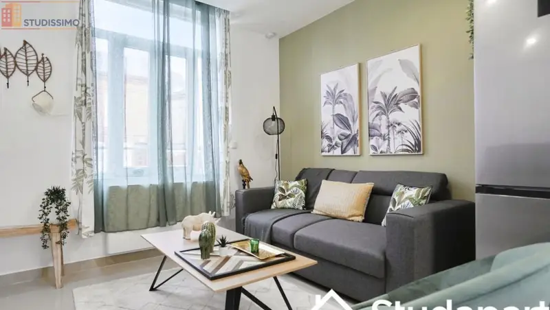 Studio meublé 11m² Amiens - Meublé, DPE A - Photo 7