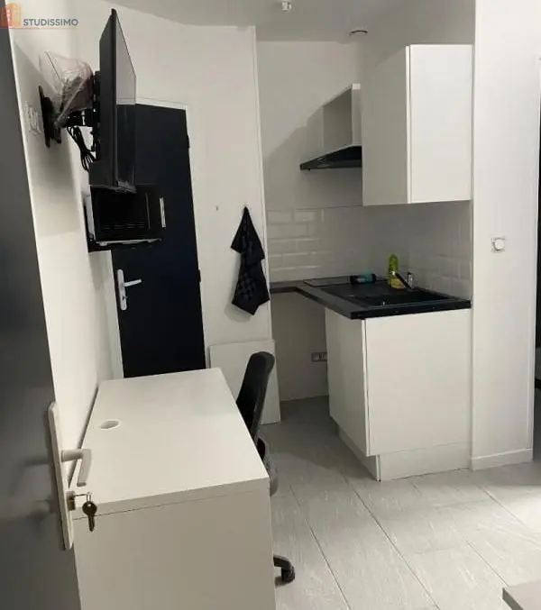Studio meublé 16m² Amiens - Meublé, DPE C - Photo 3