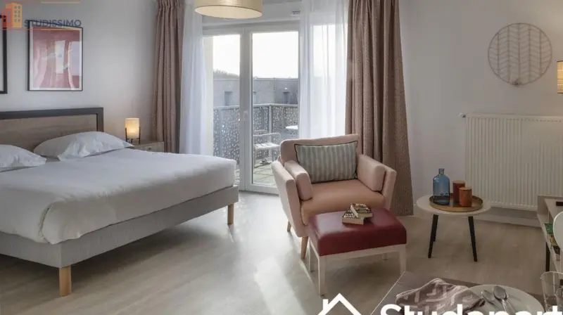 Studio meublé 34m² Amiens - Lumineux, DPE A - Photo 5