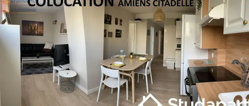 Studio meublé 9m² Amiens - Meublé, DPE A - Photo 9