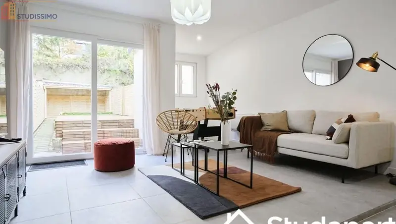 Studio meublé 13m² Amiens 80000 - Meublé, DPE A - Photo 2