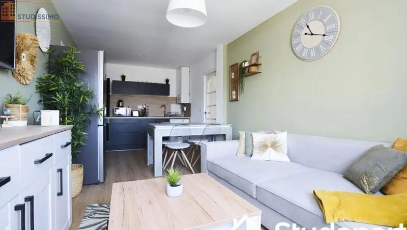 Studio 13m² Amiens centre - Meublé, DPE A - Photo 9