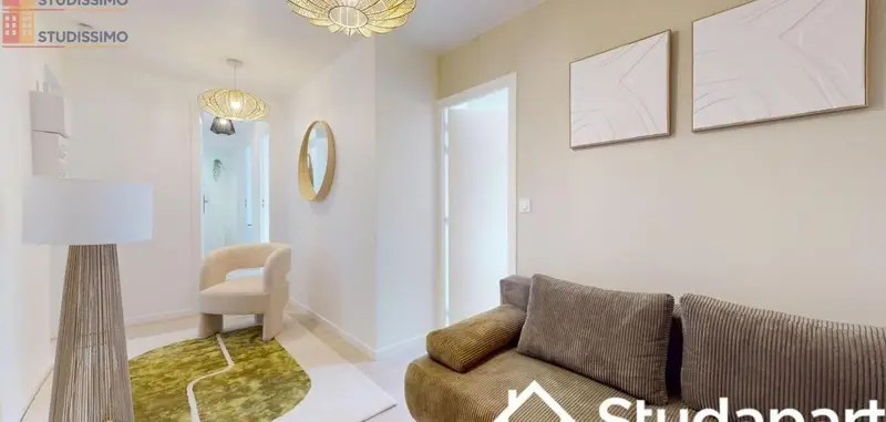 Studio meublé 9m² Amiens 80000 - Meublé, très lumineux - Photo 2