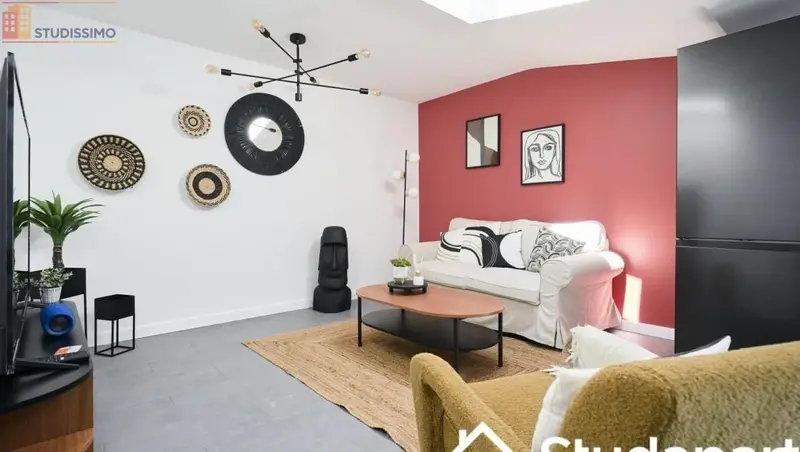 Studio meublé 10m² Amiens - Meublé, DPE A - Photo 3