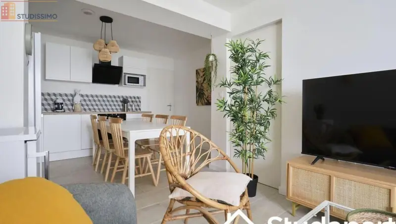 Studio meublé 9m² Amiens - Meublé, DPE A - Photo 2
