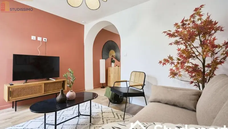 Studio meublé 12m² Amiens 80000 - Meublé, DPE A - Photo 4