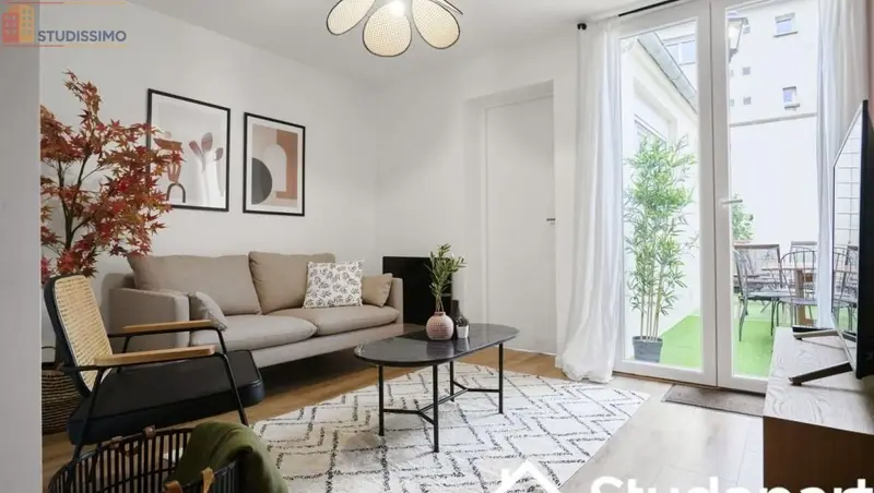 Studio meublé 12m² Amiens 80000 - Meublé, DPE A - Photo 3